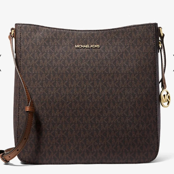 Michael Kors Handbags - NWT Jet Set Travel Large Logo Messenger Bag